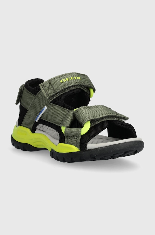 Geox sandale copii BOREALIS J450RE.01411.24.27 verde SS25