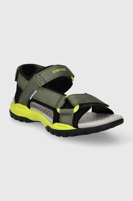 Băieți Geox sandale copii BOREALIS J450RE.01411.36.41 verde