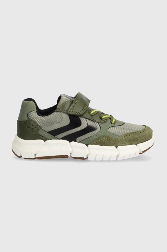 Geox scarpe da ginnastica per bambini FLEXYPER tessile verde J459BB.05422.28.35
