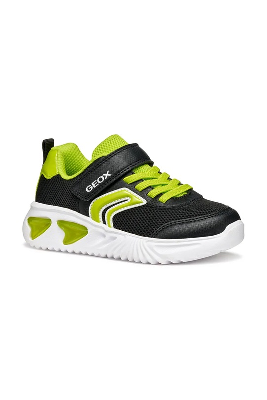 Geox sneakersy dziecięce ASSISTER imitacja skóry licowej czarny J45DZC.014CE.24.27