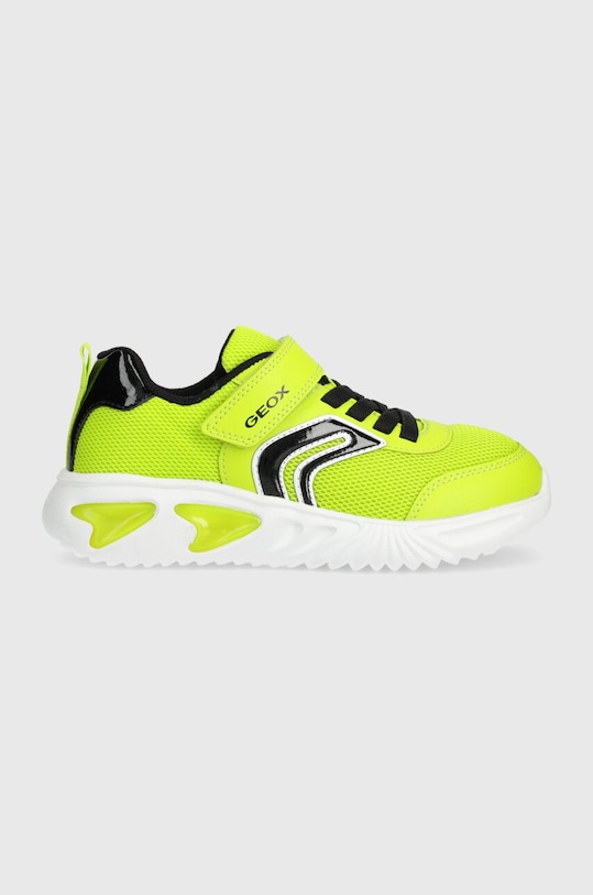 Geox sneakers pentru copii ASSISTER textil verde J45DZC.014CE.32.35