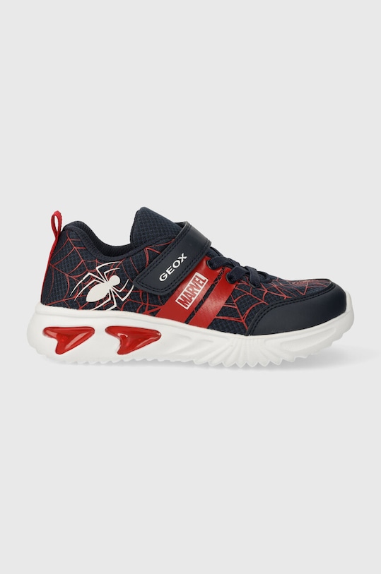 Geox sneakersy dziecięce ASSISTER x Marvel imitacja skóry licowej granatowy J45DZD.01454.32.35