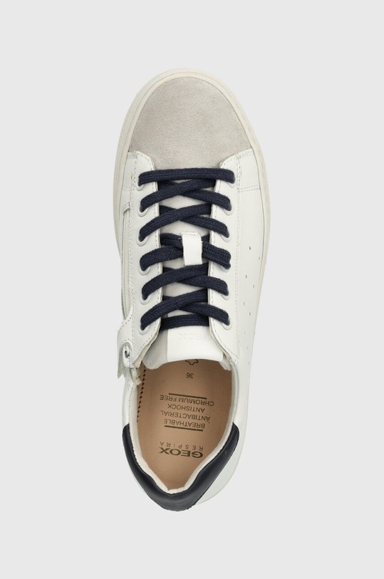 Geox sneakersy skórzane dziecięce NASHIK biały J45ECA.08522.36.39