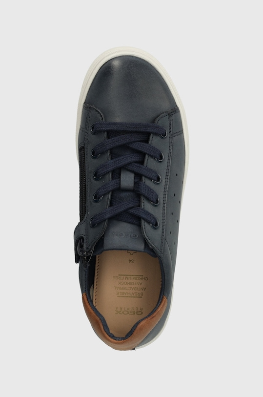 Detské kožené tenisky Geox NASHIK tmavomodrá J45ECA.0CL10.32.35