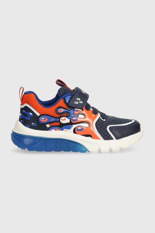 Dětské sneakers boty Geox CIBERDRON textilní modrá J45LBA.01454.24.27