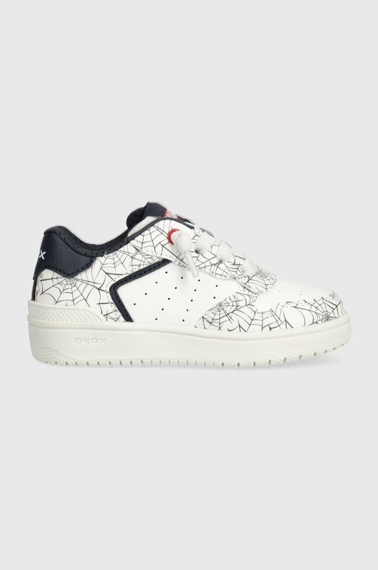 Geox sneakersy dziecięce WASHIBA x Marvel imitacja skóry licowej biały J45LQC.000BC.24.27