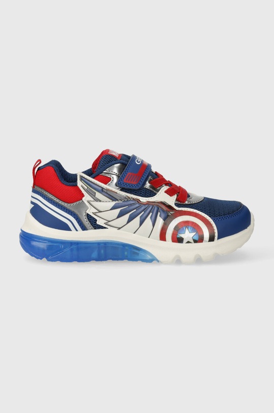 Dětské sneakers boty Geox CIBERDRON textilní modrá J45LBB.01454.32.35