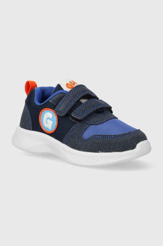 Garvalin sneakersy syntetyczny granatowy 242811.