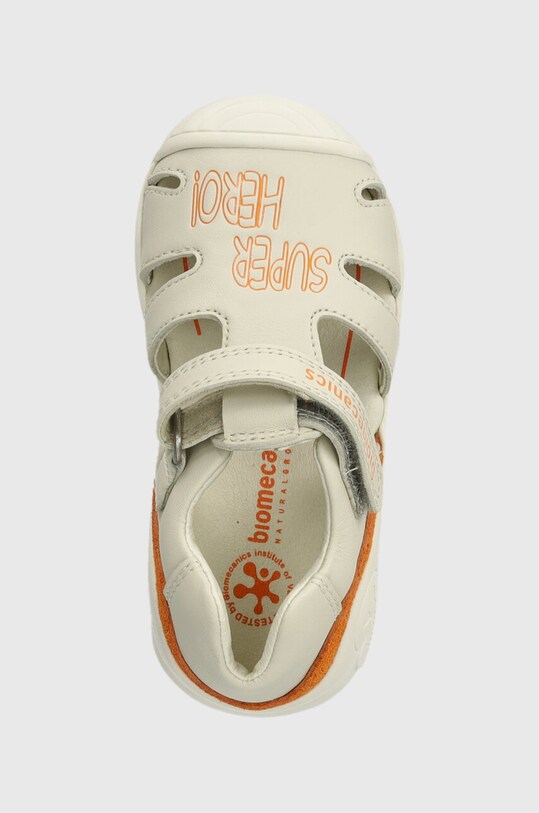 Детски кожени чехли Biomecanics сив 242121