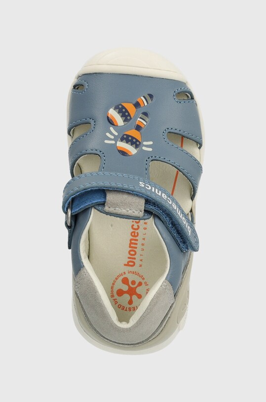 Biomecanics sandały skórzane dziecięce niebieski 242122