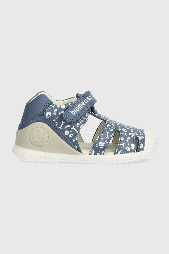 Детские кожаные сандалии Biomecanics Для младенцев голубой 242128