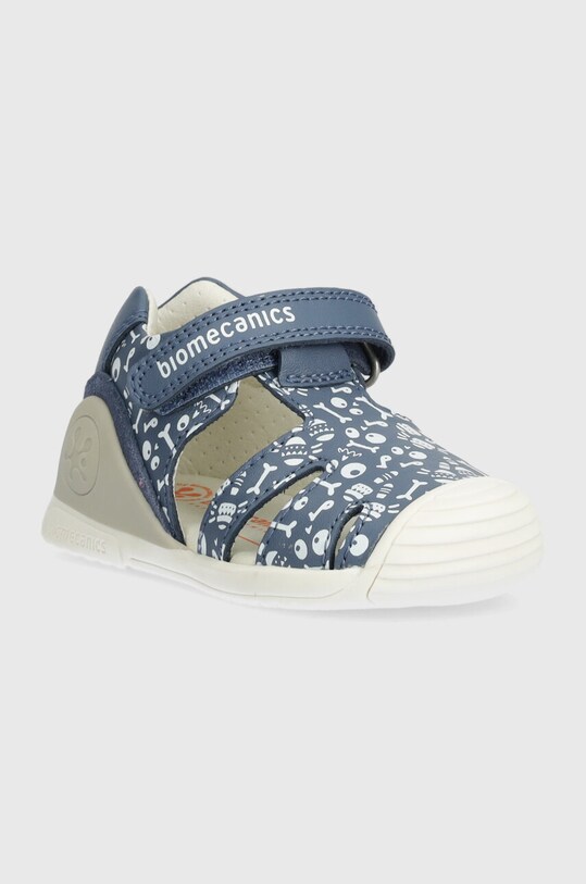 Biomecanics sandale din piele pentru copii 242128 albastru SS24