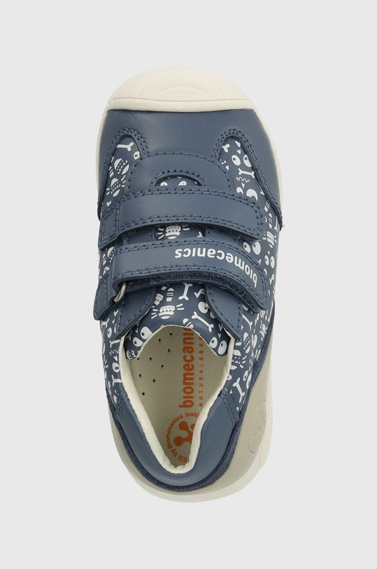 Biomecanics sneakersy skórzane dziecięce niebieski 242130