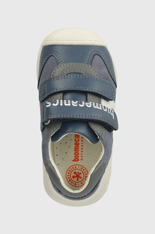 Biomecanics sneakersy skórzane dziecięce niebieski 242133