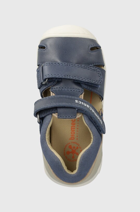 Дитячі шкіряні сандалі Biomecanics темно-синій 242126