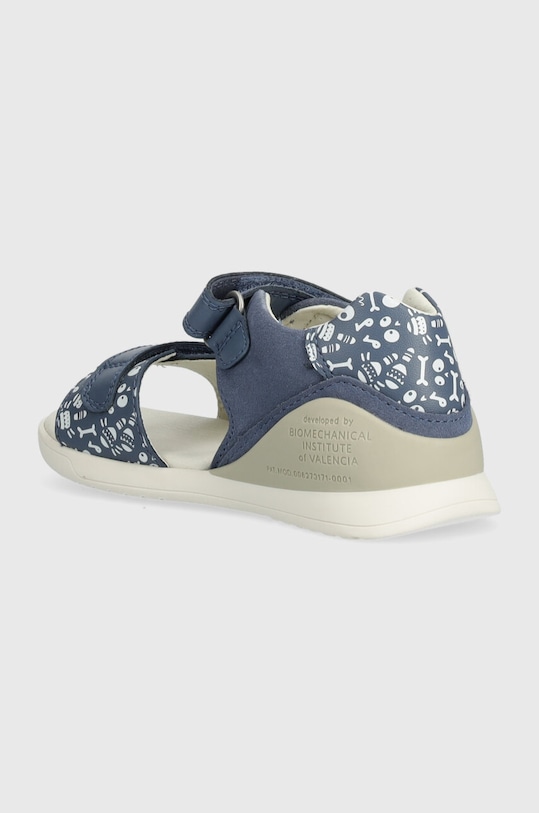 Chłopiec Biomecanics sandały skórzane dziecięce 242147 granatowy