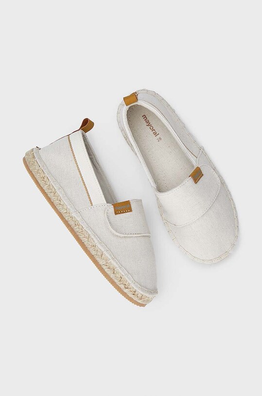 Otroške espadrile Mayoral 45593.93B.Mini bež SS24