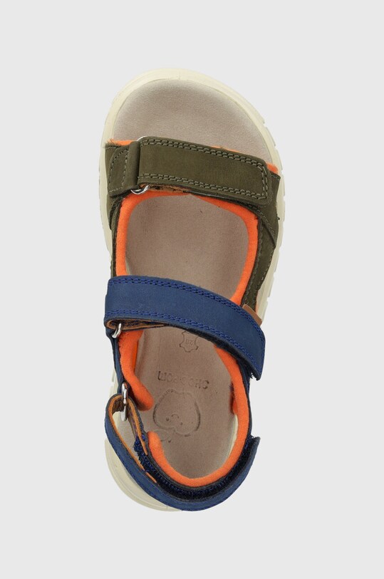 Дитячі сандалі з нубуку Shoo Pom ROLLY BOY SCRATCH зелений Q4OBBO04.28.32