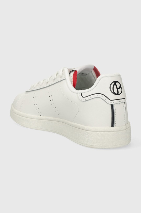 CHLAPEC Dětské kožené sneakers boty Pepe Jeans PLAYER BASIC B PBS00001 bílá
