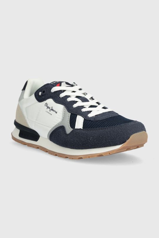 Pepe Jeans sneakersy BRIT YOUNG B PBS40003 niebieski SS24