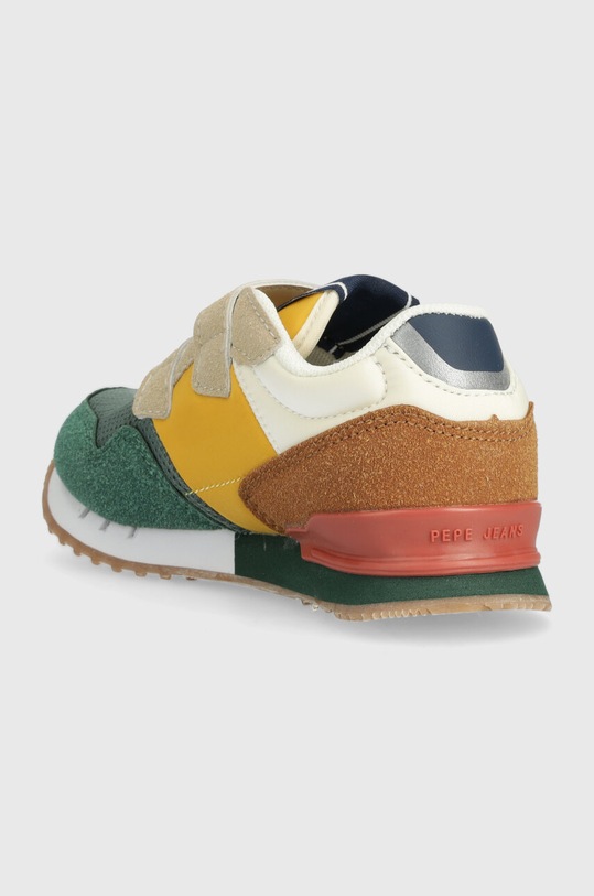 Chłopiec Pepe Jeans sneakersy dziecięce LONDON URBAN BK PBS40004 zielony