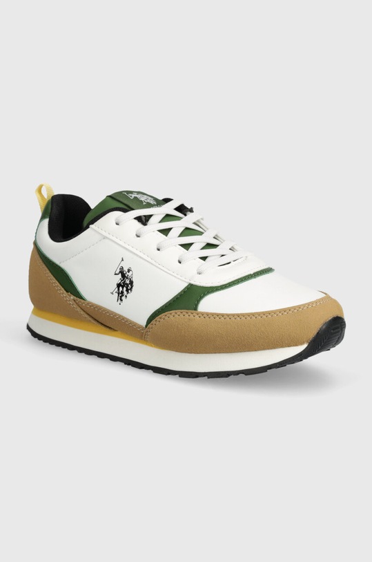 U.S. Polo Assn. sneakers pentru copii NOBIK013A textil verde NOBIK013A.35.39