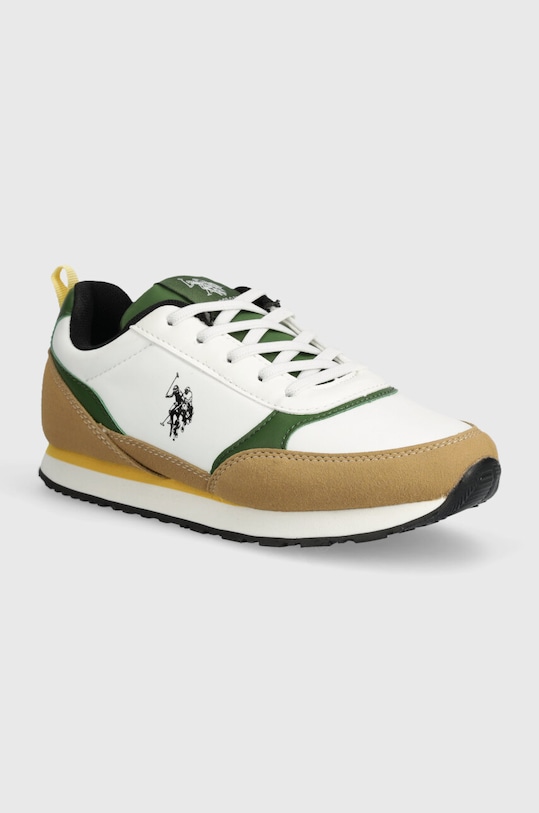 U.S. Polo Assn. sneakers pentru copii NOBIK013A textil verde NOBIK013A.35.39