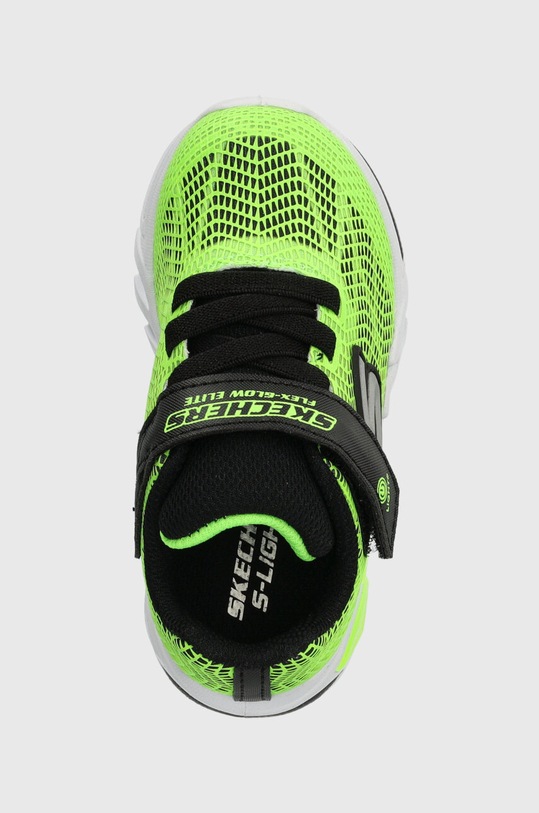 Παιδικά αθλητικά παπούτσια Skechers FLEX-GLOW ELITE VORLO πράσινο 400137N