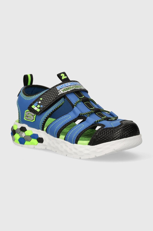 Детски сандали Skechers MEGA-SPLASH 2.0 изкуствена кожа син 402213L