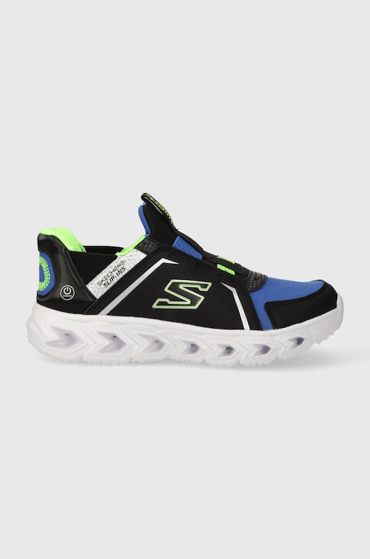 Detské tenisky Skechers HYPNO-FLASH 2.0 BRISK-BRIGHTS textilný čierna 403830L