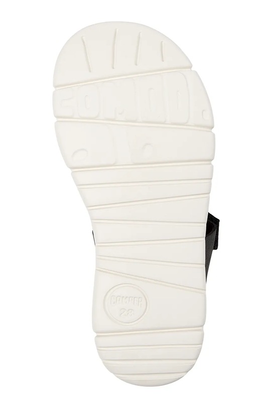 Camper sandały skórzane dziecięce K800242.35.38 czarny