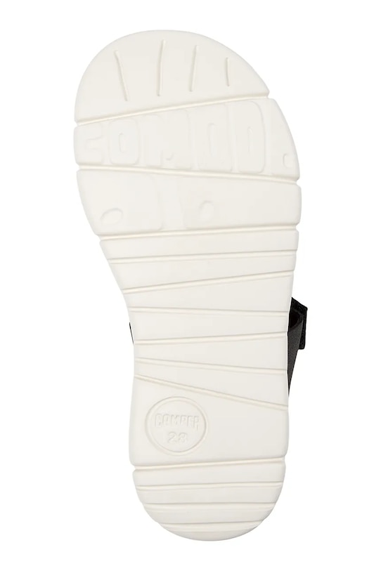 Camper sandały skórzane dziecięce K800242.35.38 czarny