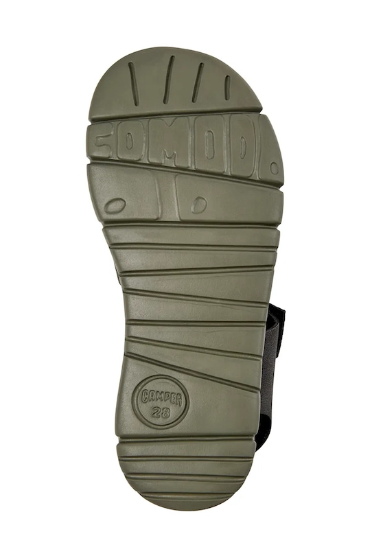 Дитячі шкіряні сандалі Camper K800242.35.38 чорний