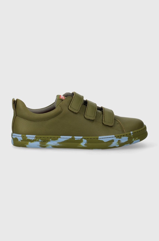 Camper sneakersy skórzane dziecięce K800513.B.35.38 zielony SS24
