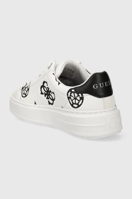 Încălțăminte Guess sneakers DENESA4 FLPDS4.FAL12.WHBLK alb