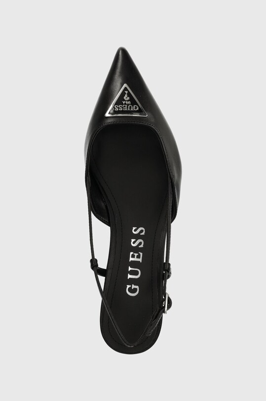 Шкіряні туфлі Guess JESSON чорний FLPJES.LEA05.BLACK