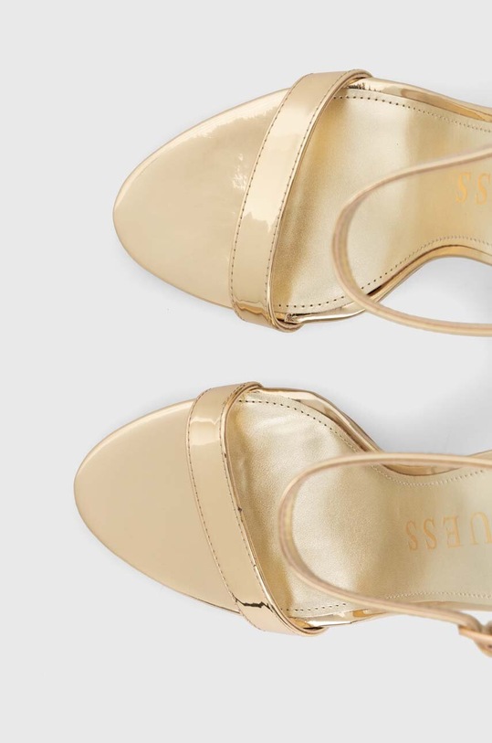 Sandále Guess NANY2 FLPNY2.LEL03.GOLD zlatá