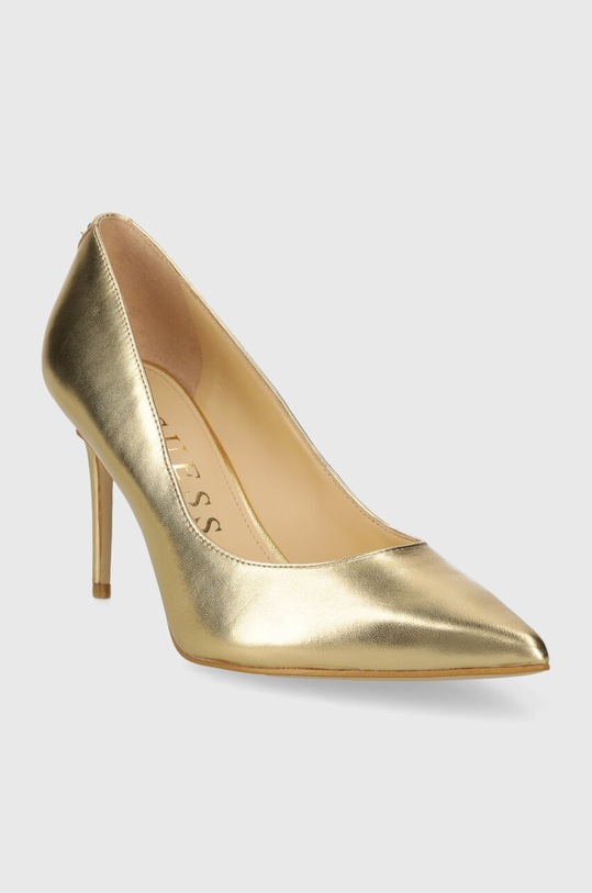 Guess stilettos de piele RICA7 FLPRC7.LEM03.GOLD aur SS24