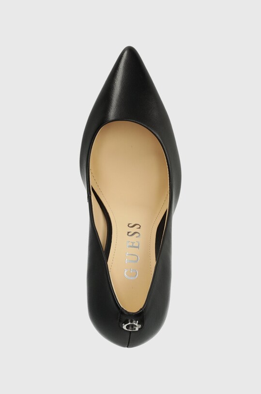 Guess stilettos de piele SABALIA6 negru FLPSB6.LEA08.BLACK
