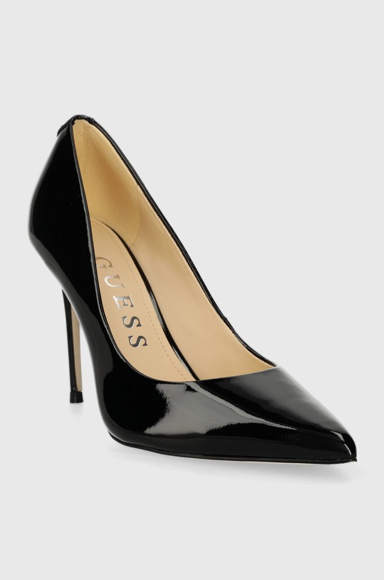 Kožené lodičky Guess SABALIA6 FLPSB6.PAT08.BLACK černá SS24