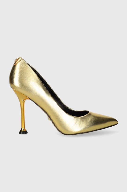 Шкіряні туфлі Guess TRACKER шпилька золотий FLPTRK.LEM08.GOLD
