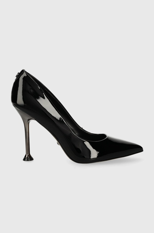 Kožené lodičky Guess TRACKER více než 8 cm černá FLPTRK.PAT08.BLACK