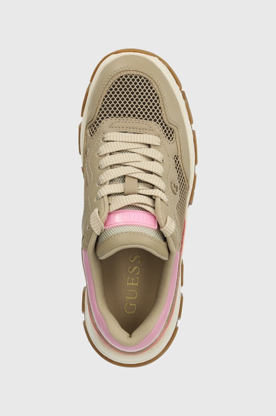 Tenisky Guess BRECKY béžová FLPBRE.ELE12.NUDE