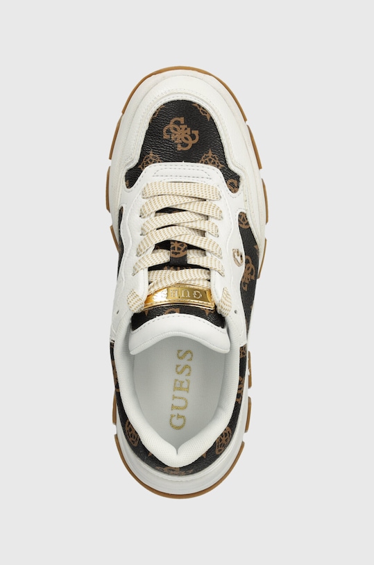 Guess sneakersy BRECKY3 biały FLPBR3.FAL12.WHIBR