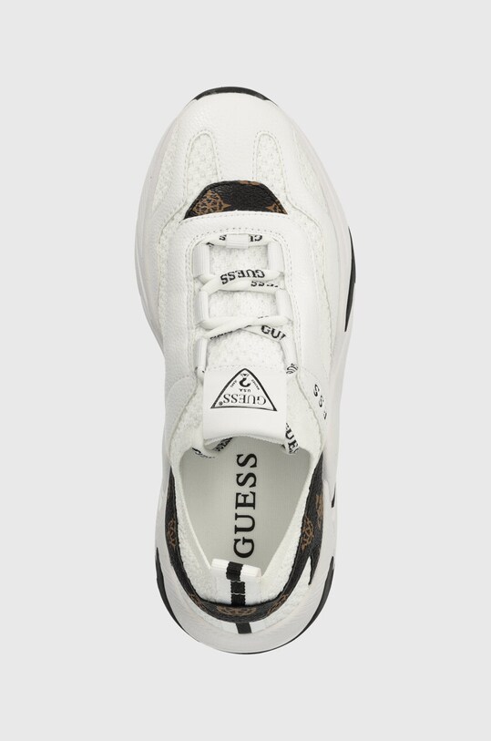 Guess sneakers GENIVER2 alb FLPGE2.FAL12.WHIBR