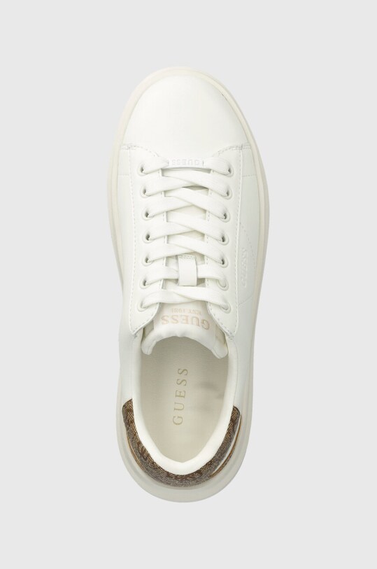 Маратонки Guess ELBINA бял FLPVIB.LEA12.WBEIB