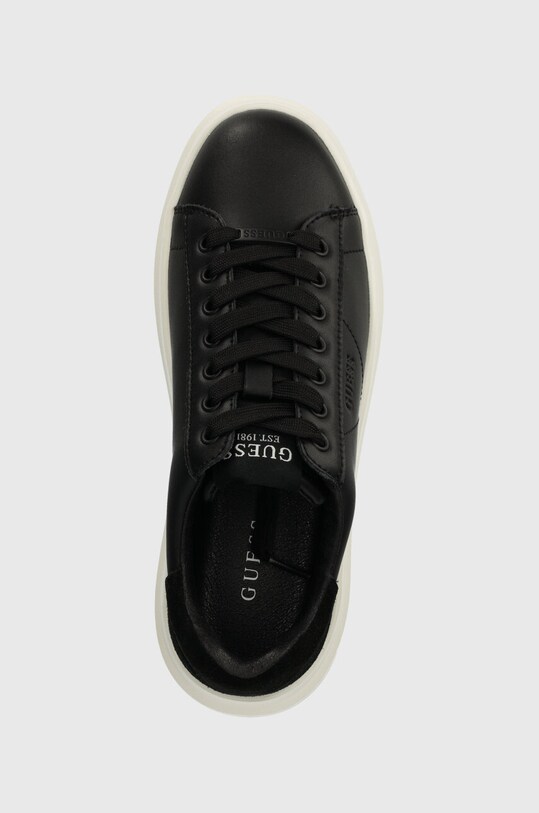 Guess sneakers din piele ELBINA negru FLPVIB.SUE12.BLACK