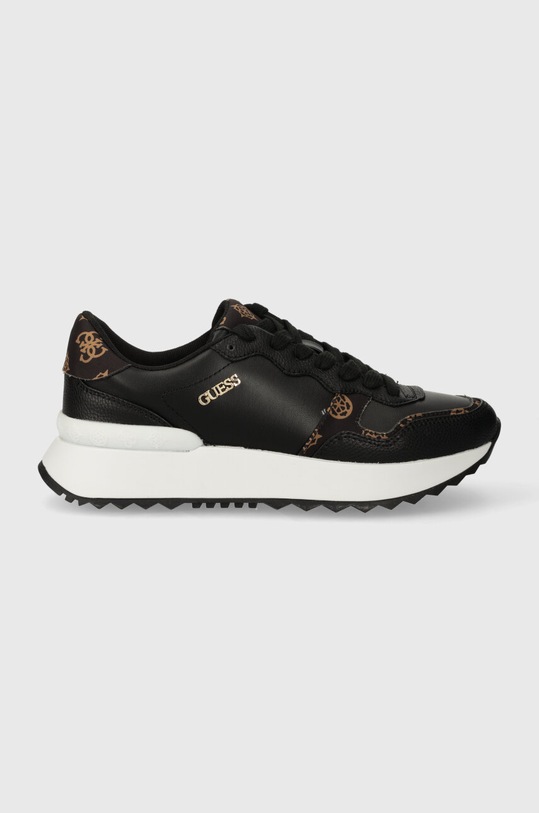 Tenisky Guess VINSA2 platforma čierna FLPVN2.PEL12.BLACK