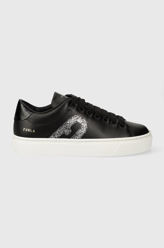 Furla sneakers din piele Joy sintetic negru YE71FJO.BX2743.2854S