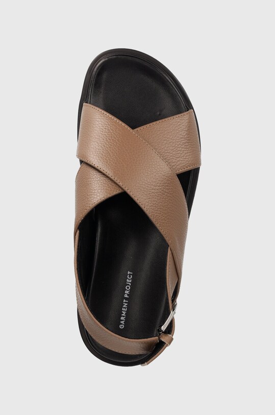 Δερμάτινα σανδάλια GARMENT PROJECT Lola Sandal καφέ GPWF2545.265